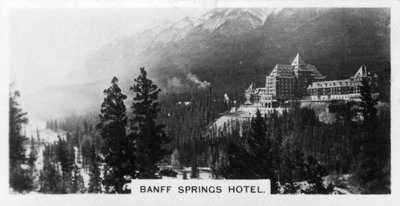 Banff Springs Hotel, Alberta, Kanada, 1920-as évek alkotó: Unbekannt