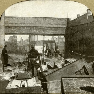 A banki széfeket őrzik, 1906. alkotó: Unbekannt