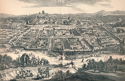 Banza Lovangri, az egykori lovangói királyság fővárosa, 1670, 1903 alkotó: Unbekannt