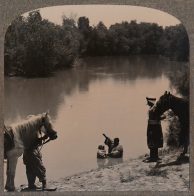 Keresztelés a Jordánban, 1900 alkotó: Unbekannt
