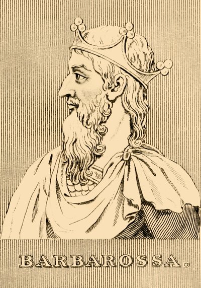 Barbarossa, 1122-1190, 1830. alkotó: Unbekannt