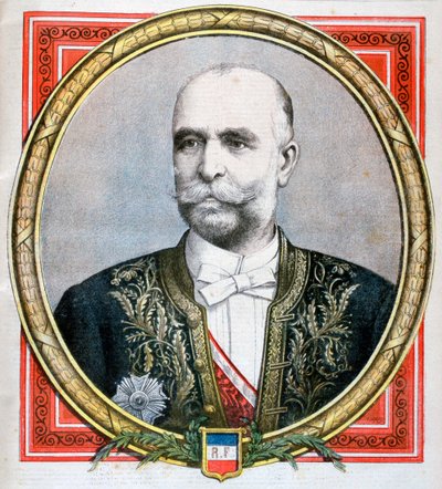 Baron de Courcel, francia londoni nagykövet, 1894 alkotó: Unbekannt
