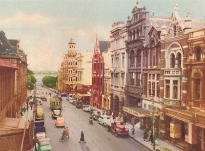 Barrack Street, 1947. alkotó: Unbekannt