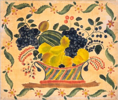 Gyümölcskosár, c. 1830. alkotó: Unbekannt