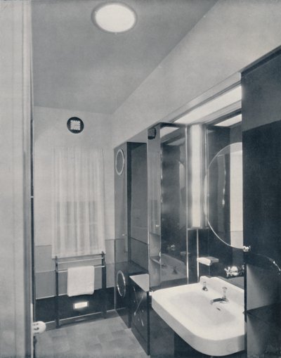 Férfi fürdőszoba, 1936 alkotó: Unbekannt