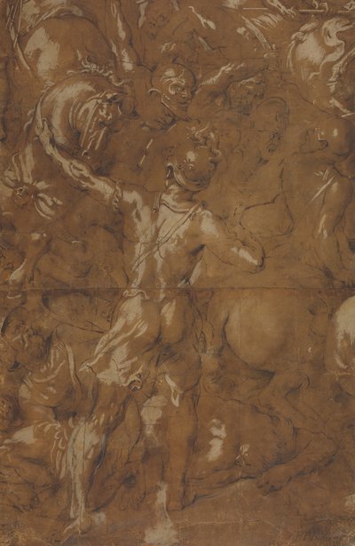 Battle Scene, n.d. alkotó: Unbekannt