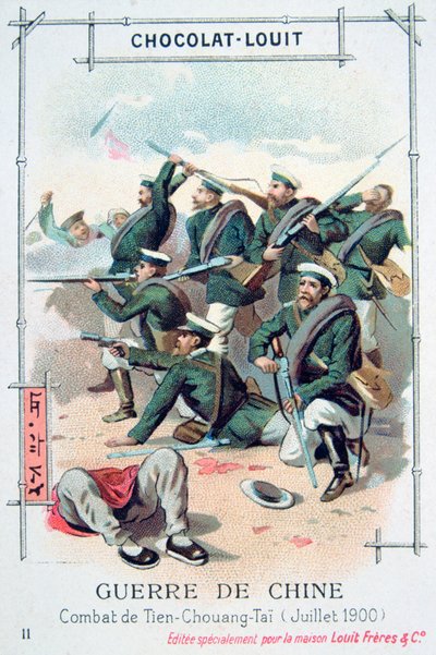 Csata Tien-Chuang-Tai-nál, Kína, Boxer-lázadás, 1900. július alkotó: Unbekannt
