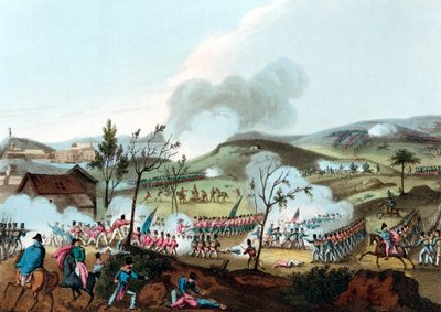 Korunnai csata La Coruna, félszigeti háború, Spanyolország 1809. január 16. 1815. alkotó: Unbekannt