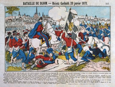Dijoni csata, francia-porosz háború, 1871. január 23 alkotó: Unbekannt