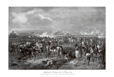 Novarai csata, Olaszország, 1849. március 23., 1900 alkotó: Unbekannt