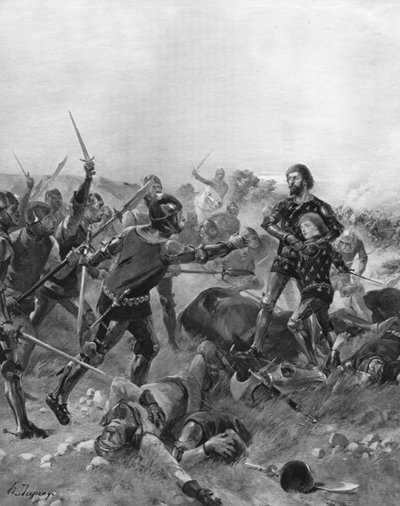 Poitiers-i csata, Franciaország, 1356 alkotó: Unbekannt