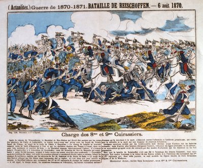 Reichshoffeni csata, francia-porosz háború, 1870. augusztus 6 alkotó: Unbekannt