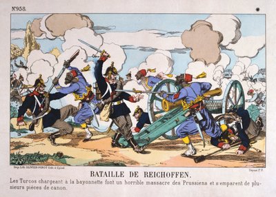 Reichshoffeni csata, francia-porosz háború, 1870. augusztus 6 alkotó: Unbekannt