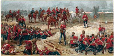 Tel-el-Kebir csata, Egyiptom, 1882. szeptember 13., 1887 alkotó: Unbekannt