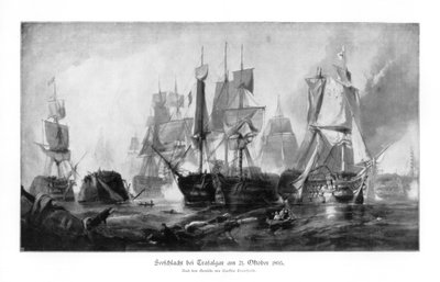 Trafalgari csata, 1805. október 21., 1900 alkotó: Unbekannt