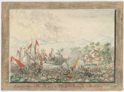 Dunai csata 1828, 1829 alkotó: Unbekannt