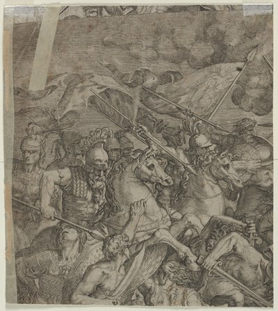 Milvian-hídi csata töredéke, 1500-as évek. alkotó: Unbekannt