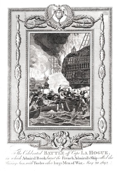 Csata a LaHogue-foknál, 1692 alkotó: Unbekannt