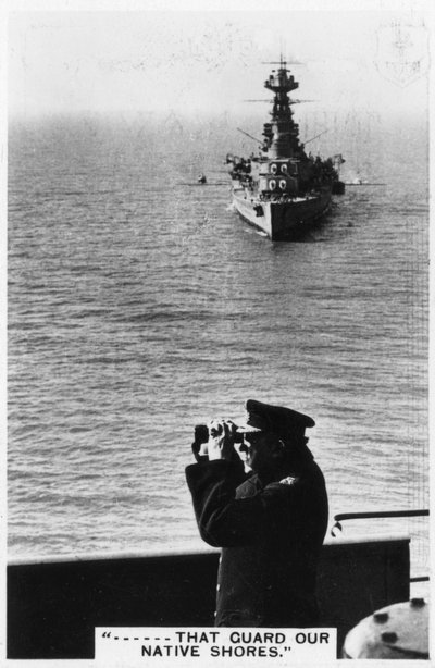 HMS Hood csatacirkáló a tavaszi gyakorlatok során, 1937 alkotó: Unbekannt
