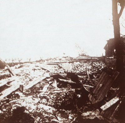 Battlefield, Roeselare, Flandria, Belgium, 1914-c1918 alkotó: Unbekannt