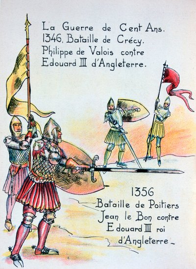 A százéves háború csatái, XX. század alkotó: Unbekannt
