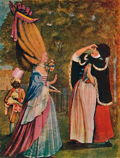 Ne csodálkozz, drága Anya! Ez valóban a lányod, Anne, 18. század, 1904 alkotó: Unbekannt