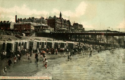 Beach, Pier & Metropole, Brighton, 19. század vége – 20. század eleje. alkotó: Unbekannt