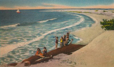 Strand a Sabanilla Resort Developmentnél, 1940-es évek alkotó: Unbekannt