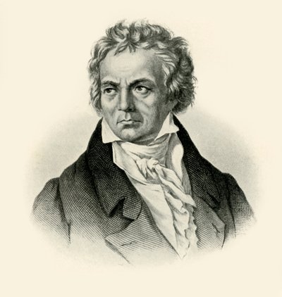 Beethoven, 19. század eleje, 1907. alkotó: Unbekannt