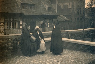 A Gruuthuse mögött. Brugge típusai, 1910 alkotó: Unbekannt