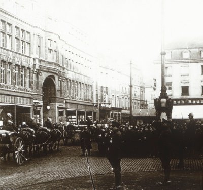 Belga csapatok, Aachen, Németország, 1914-c1918 alkotó: Unbekannt