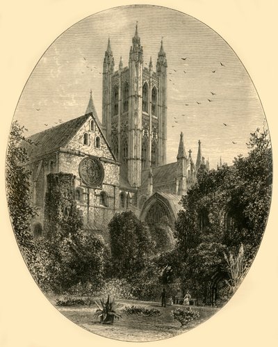 Harang Harry-torony, Canterbury katedrálisa, 1890. alkotó: Unbekannt