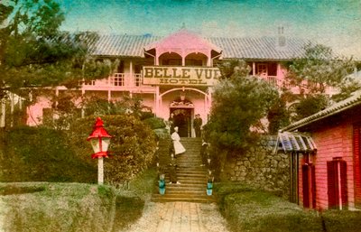 Belle Vue Hotel, Nagasaki, Japán, 1920 előtt alkotó: Unbekannt