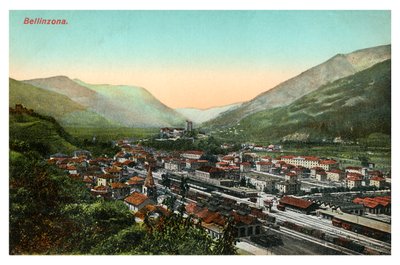 Bellinzona, Svájc, XX. század eleje alkotó: Unbekannt