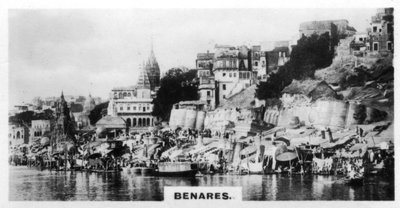 Benares, India, 1925 alkotó: Unbekannt