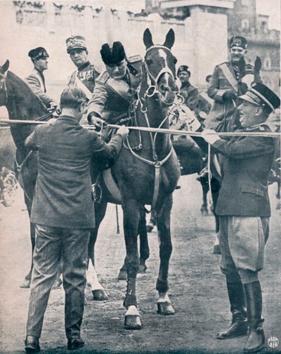 Benito Mussolini, olasz fasiszta vezető, 1922-1933 alkotó: Unbekannt