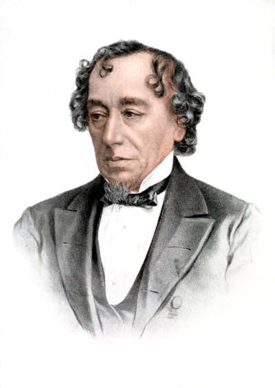 Benjamin Disraeli, 19. századi angol államférfi és irodalmi alak, 1905 alkotó: Unbekannt