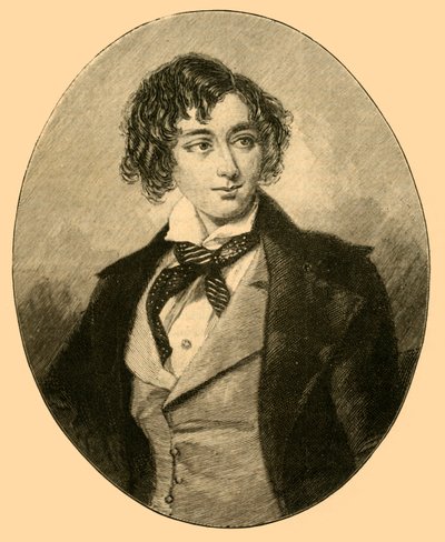 Benjamin Disraeli brit politikus, 1840 c1890. alkotó: Unbekannt