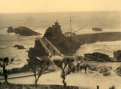 Biarritz – A Szűz sziklája, 1930. alkotó: Unbekannt