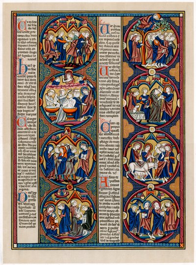 Biblia jelenetek, 13. század vége alkotó: Unbekannt