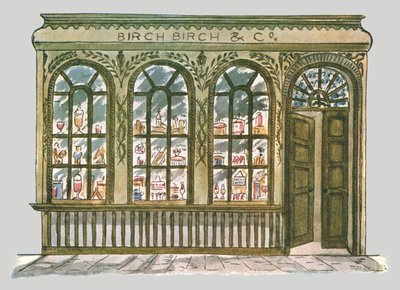 Birchs üzletfront, London City, 1928. alkotó: Unbekannt
