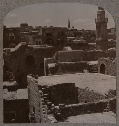 Lydda madártávlatból, 1900 alkotó: Unbekannt