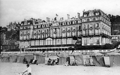 Black Rock Hotel, Trouville, Frankreich, ca. 1920er Jahre von Unbekannt