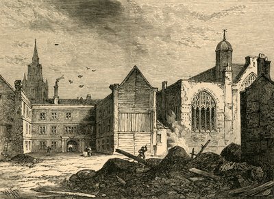 Blackwell Hall 1812-ben, 1897-ben. alkotó: Unbekannt