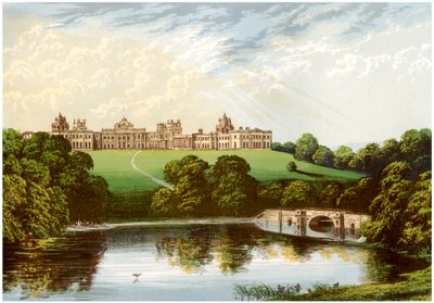 Blenheim-palota, Oxfordshire, Marlborough herceg otthona, 1880 alkotó: Unbekannt