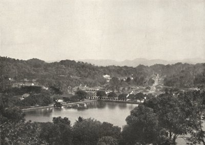 Kilátás a Kandy-tóra a Greory Roadtól északnyugatra, 1926 alkotó: Unbekannt