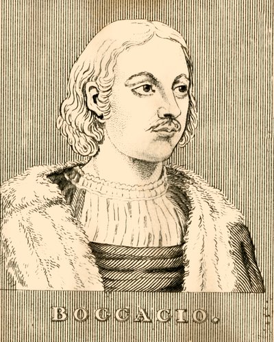 Boccaccio, 1313-1375, 1830. alkotó: Unbekannt