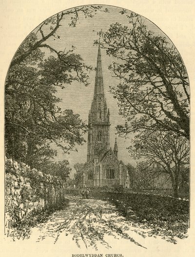 Bodelwyddan templom, 1898. alkotó: Unbekannt
