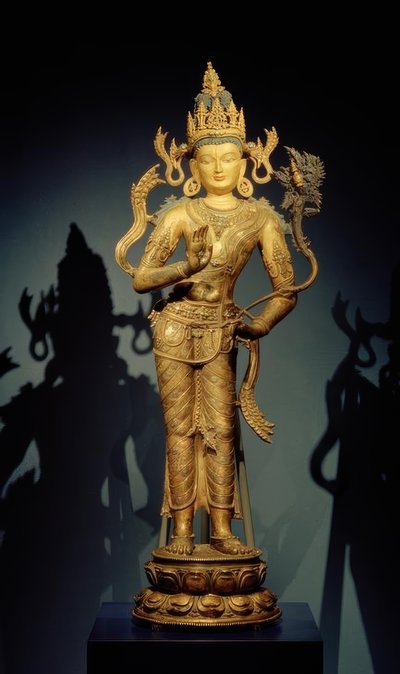 Maitreya bodhiszattva / szobor, 11. – 12. Század alkotó: Unbekannt