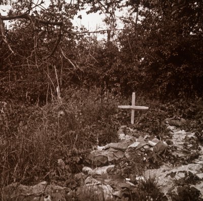 Német katona teste, Ablain-Saint-Nazaire, Észak-Franciaország, c1914-c1918. alkotó: Unbekannt